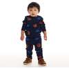 Infant Baby Sweater Set, Navy Sports - Mixed Apparel Set - 2