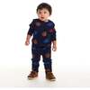 Infant Baby Sweater Set, Navy Sports - Mixed Apparel Set - 3