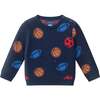 Infant Baby Sweater Set, Navy Sports - Mixed Apparel Set - 6