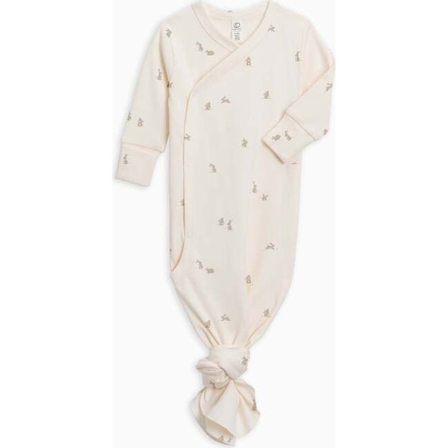Indy Kimono Gown, Bunny / Oat + Clay