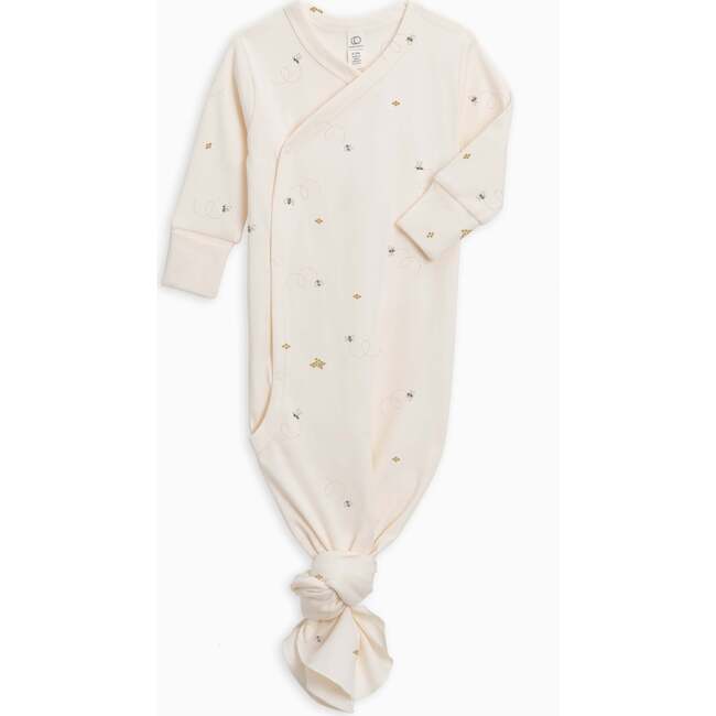 Indy Kimono Gown, Bee / Pewter