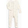 Peyton Zipper Sleeper, Bunny / Oat + Clay - Footie Pajamas - 1 - thumbnail