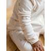 Peyton Zipper Sleeper, Bunny / Oat + Clay - Footie Pajamas - 2