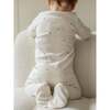 Peyton Zipper Sleeper, Bee / Pewter - Footie Pajamas - 3
