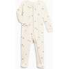 Peyton Zipper Sleeper, Bear / Truffle + Thyme - Footie Pajamas - 1 - thumbnail