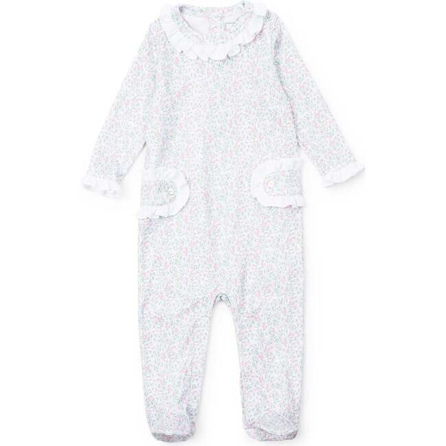 Lucy Girls' Romper, Garden Soiree