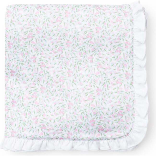 Ruffled Girls' Blanket, Garden Soiree