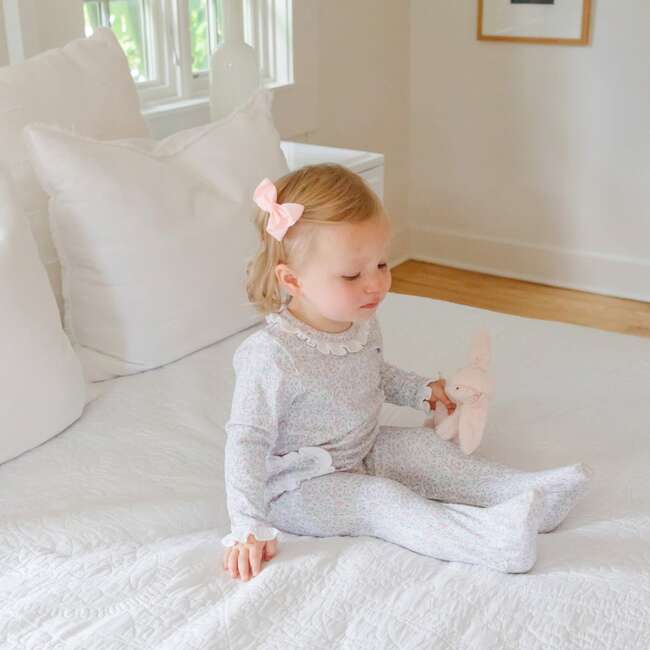 Lucy Girls' Romper, Garden Soiree