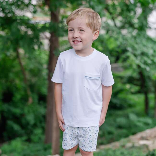 Walker Boys' Short Set, Jumping Trout