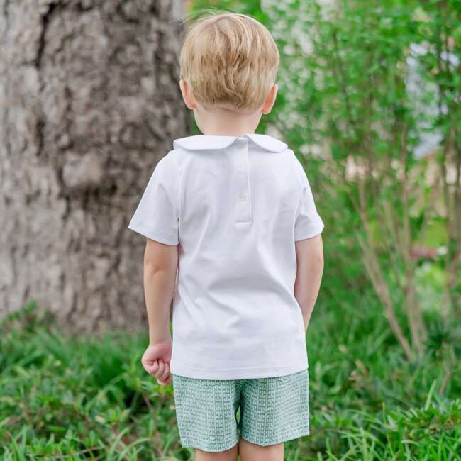 Field Boys' Woven Short Set, Garden Trellis - Mixed Apparel Set - 4