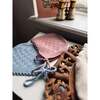 The Aspen Cashmere Baby Bonnet, Rose - Hats - 2