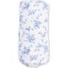 Swaddle Blanket, Baby Blue Vines Floral - Swaddles - 2