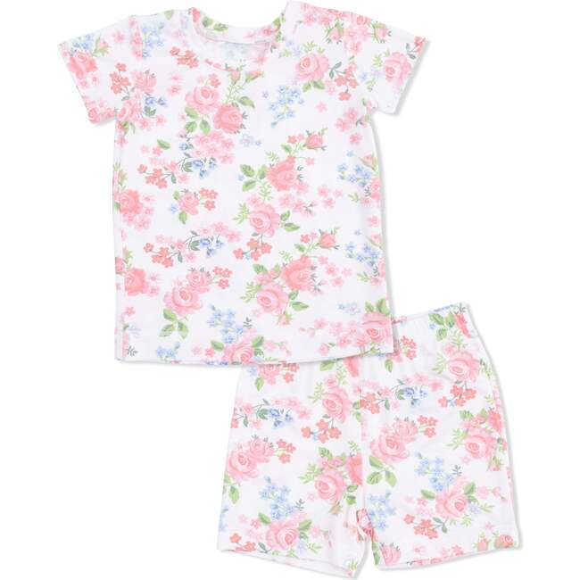 Loungewear Short Set, Cute Little Roses
