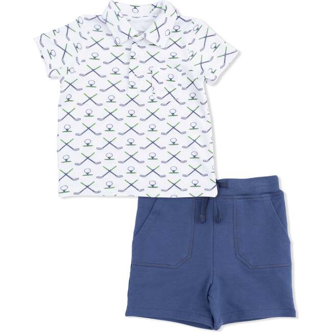 Polo with Everyday Short, Simple Golf