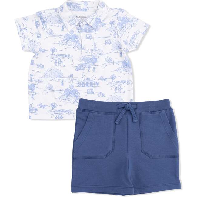 Polo with Everyday Short, Golf Toile