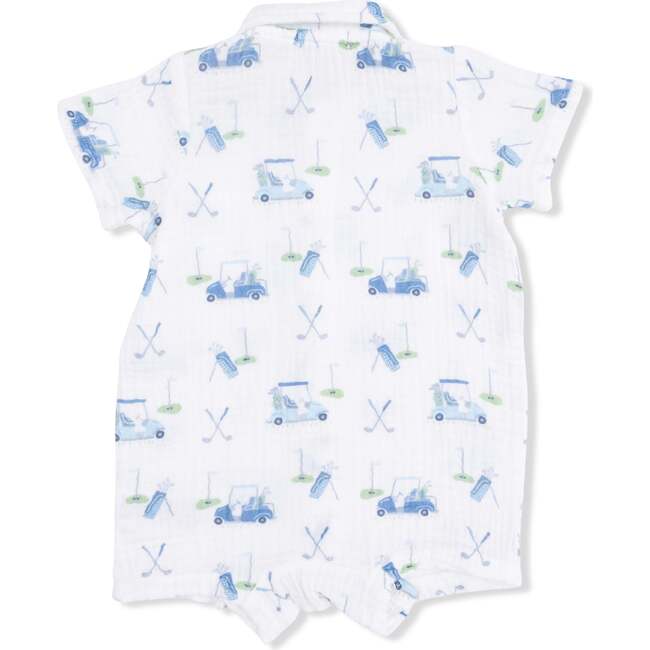 Polo Shortie, Baby Golf Carts Blue