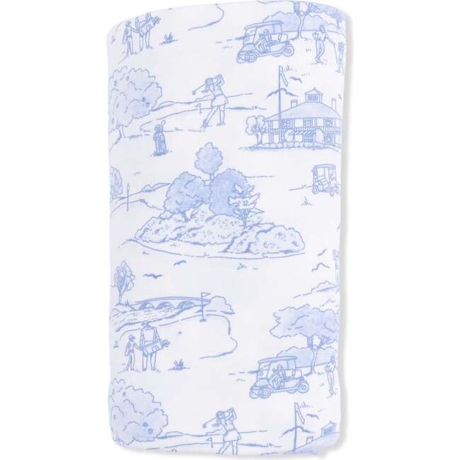 Swaddle Blanket, Golf Toile