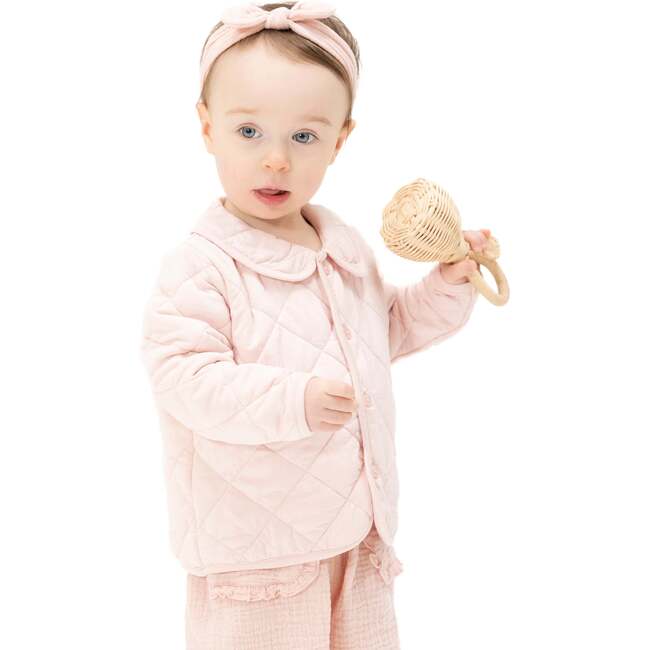 Quilted Jacket, Solid Lotus