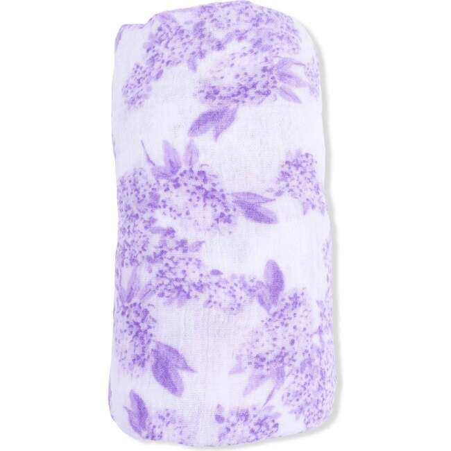 Swaddle Blanket, Lilac Floral