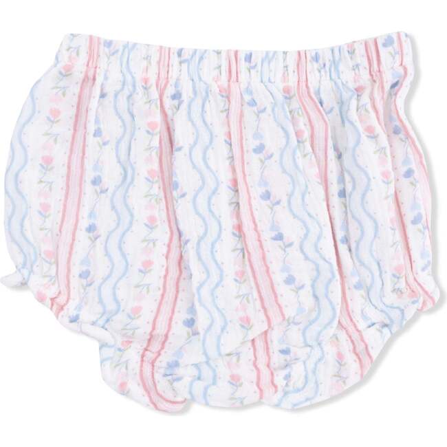 Scallop Back Top with Bloomer, Tulip Stripe - Mixed Apparel Set - 6