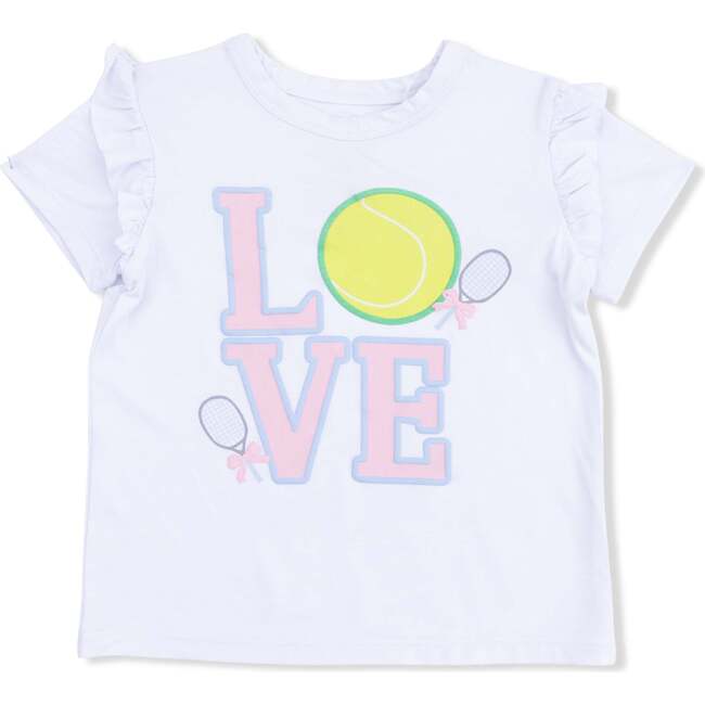Ruffle Tee, Pretty Tennis