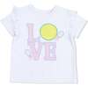 Ruffle Tee, Pretty Tennis - T-Shirts - 1 - thumbnail