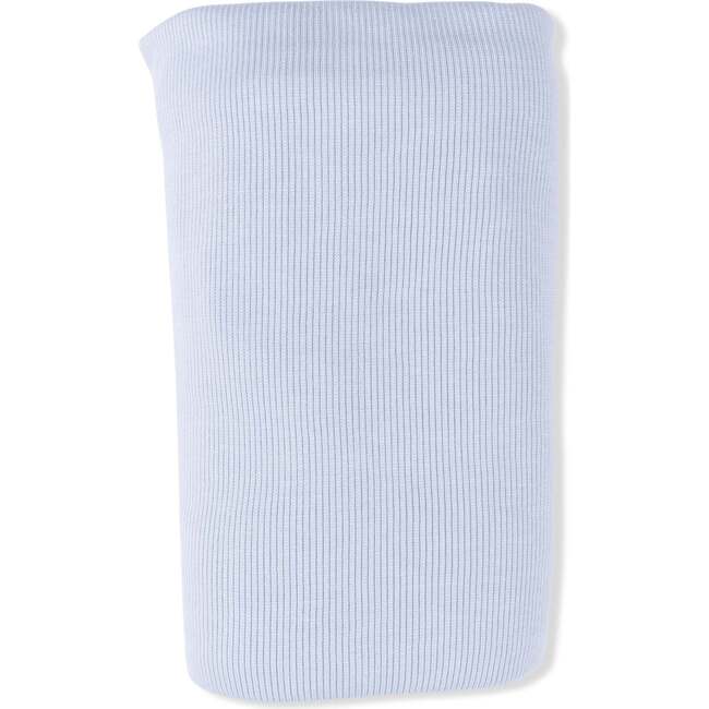 Swaddle Blanket, Solid Niagara Mist Rib- Swaddle