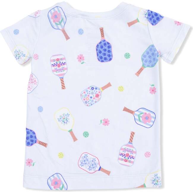 Loungewear Short Set, Floral Pickleball