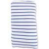 Swaddle Blanket, Navy Stripe - Swaddles - 2