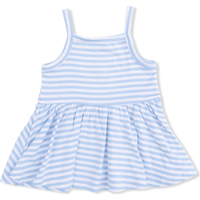 Peplum Tank with Wide Leg Pant, Striped Golf - Mixed Apparel Set - 4