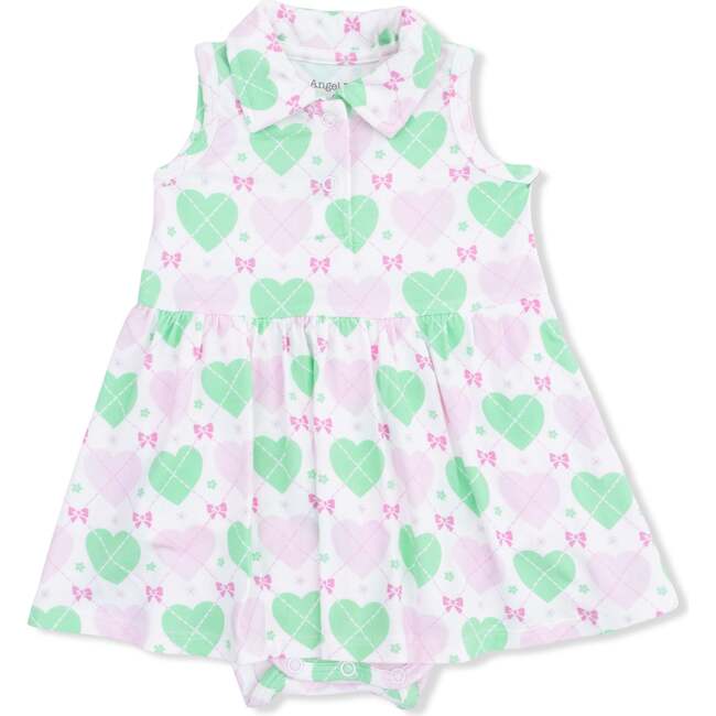 Polo Tennis Dress, Heart Argyle