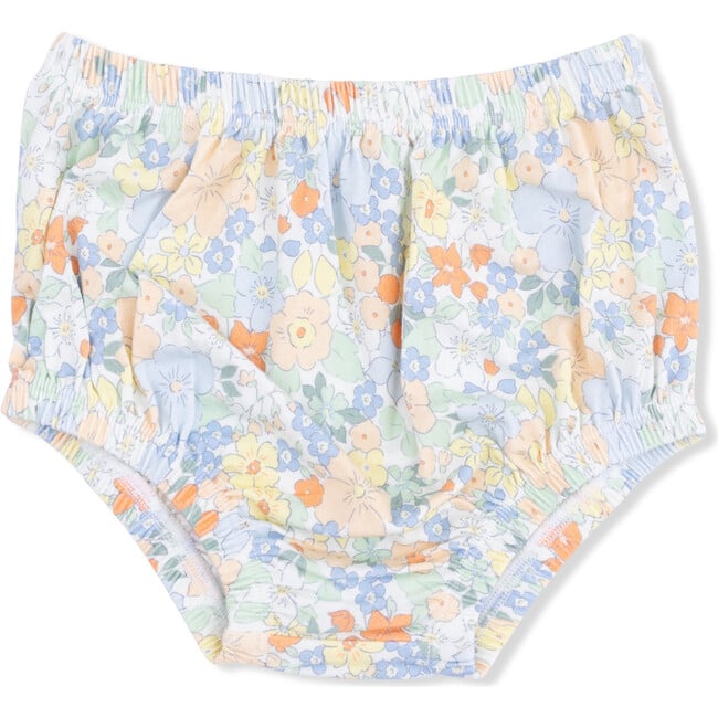 Smocked Twirly Dress and Bloomer, Georgia Floral - Dresses - 4