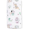 Swaddle Blanket, Country Club Dogs Pink - Swaddles - 2 - thumbnail
