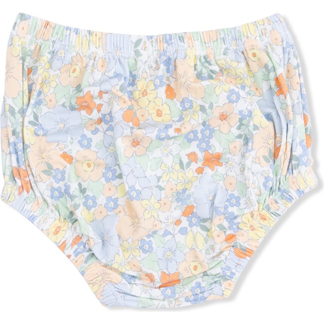 Smocked Twirly Dress and Bloomer, Georgia Floral - Dresses - 5