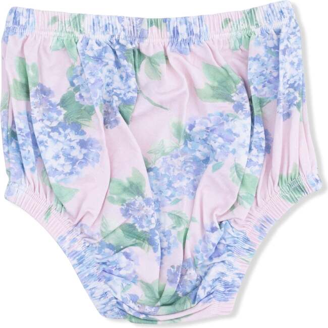 Smocked Twirly Dress and Bloomer, Hydrangeas - Dresses - 5