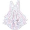 Ruffle Sunsuit, Tulip Stripe - Rompers - 3