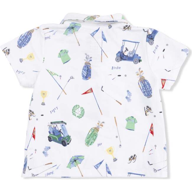 Polo with Casual Short, Golf Things - Mixed Apparel Set - 3