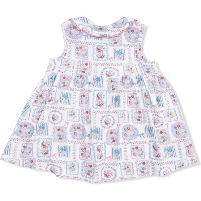 Jill Dress Sleeveless with Bloomer, Julep's Floral Patchwork - Dresses - 3