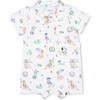Polo Shortie, Country Club Dogs Neutral - Rompers - 1 - thumbnail