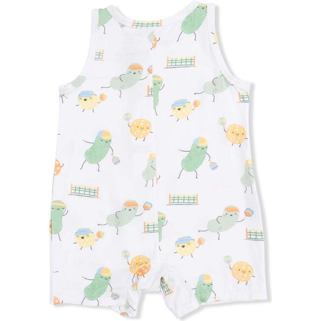 Sleeveless Shortie Romper, Pickles Playing Pickleball