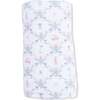 Swaddle Blanket, Golf Trellis Pink - Swaddles - 2