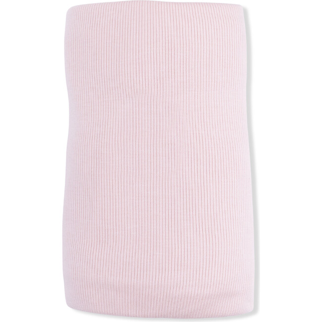 Swaddle Blanket, Solid Veiled Pink
