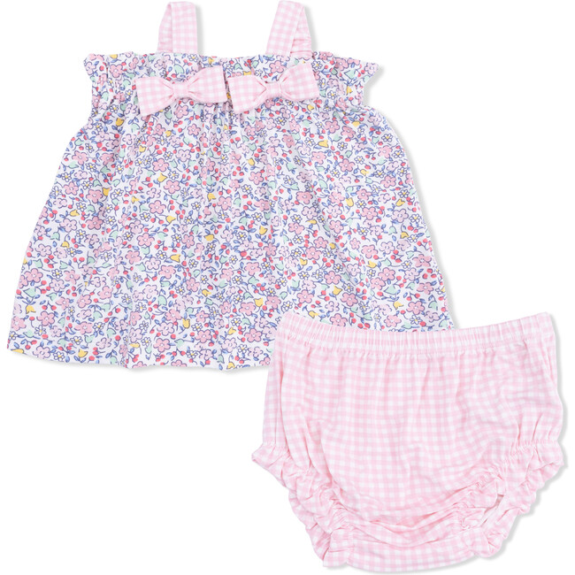 Top with Bows and Ruffle Leg Bloomer, Elizabeth's Garden