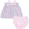 Top with Bows and Ruffle Leg Bloomer, Elizabeth's Garden - Mixed Apparel Set - 1 - thumbnail