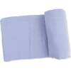 Swaddle Blanket, Solid Muslin Blue Blizzard - Swaddles - 1 - thumbnail