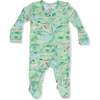 2 Way Zipper Footie, Golf Oasis Animals - Footie Pajamas - 1 - thumbnail