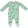 2 Way Zipper Footie, Golf Oasis Animals - Footie Pajamas - 2