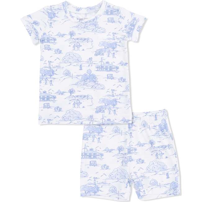 Loungewear Short Set, Golf Toile