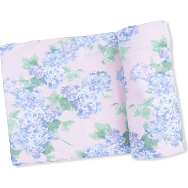 Swaddle Blanket, Hydrangeas