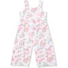 Wide Leg Jumpsuit, Cute Little Roses - Rompers - 1 - thumbnail